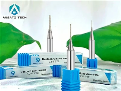Burs tat-tħin taċ-ċeramika tal-ħġieġ tad-dentium